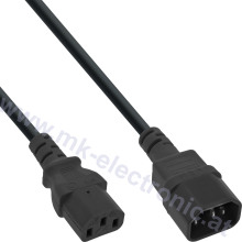 HP IEC-C13 to IEC-C14 AC Power Cable 2m