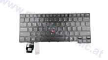 Lenovo Keyboard English U.S. (International) Black Backlight
