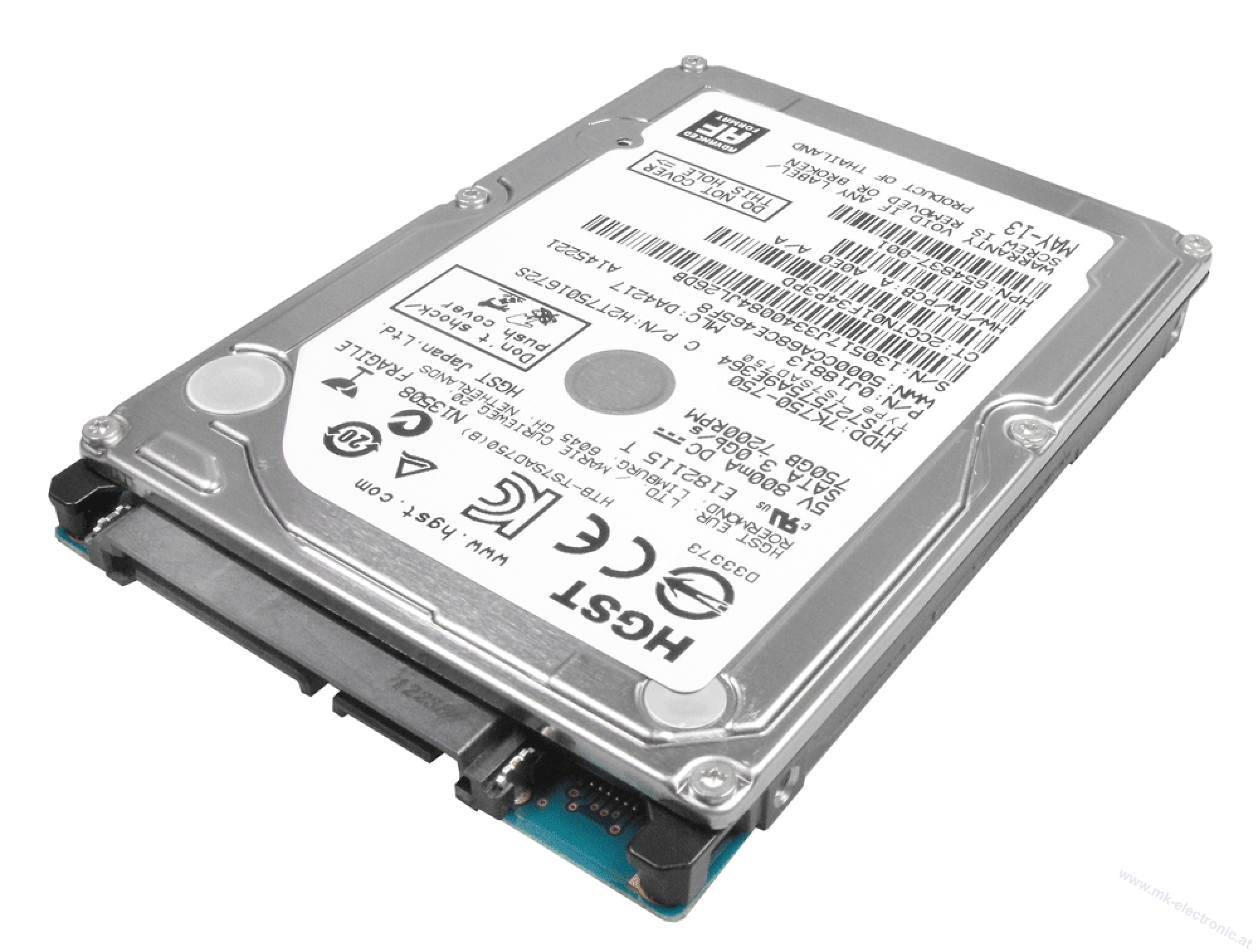 HP HDD 750GB 7200rpm SATA 2.5\ RAW