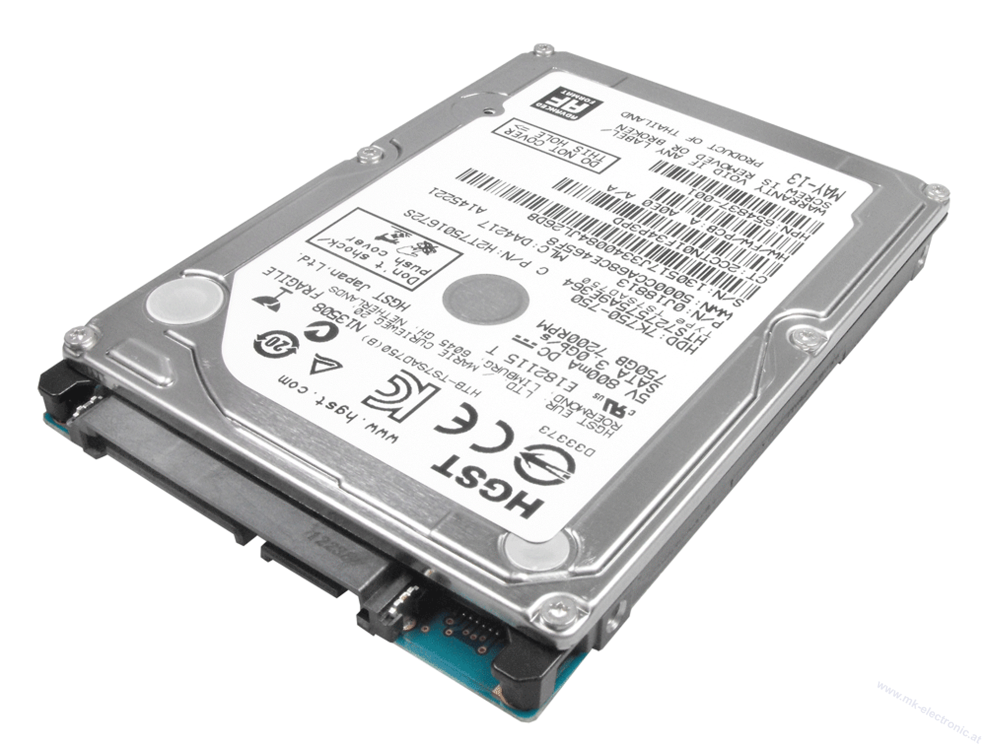 HP HDD 750GB 7200rpm SATA 2.5\ RAW